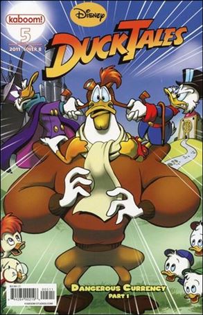 DuckTales (2011) issue 5-B Launchpad Cover