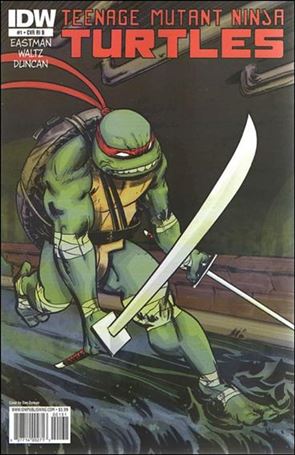 Teenage Mutant Ninja Turtles (2011) issue 1-F Dan Duncan 1:20 Wraparound Gatefold Cover