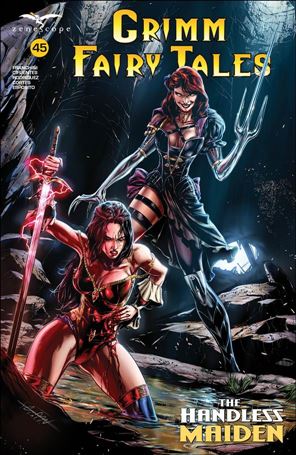 Grimm Fairy Tales (2016) issue 45-B Caanan White Cover