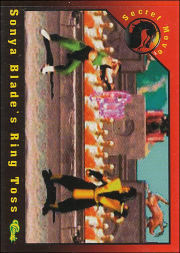 Mortal Kombat (Base Set) card 64 Sonya Blade's Ring Toss