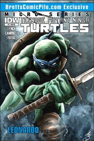 Teenage Mutant Ninja Turtles MicroSeries issue 4-E Matt Slay BrettsComicPile.com Cover