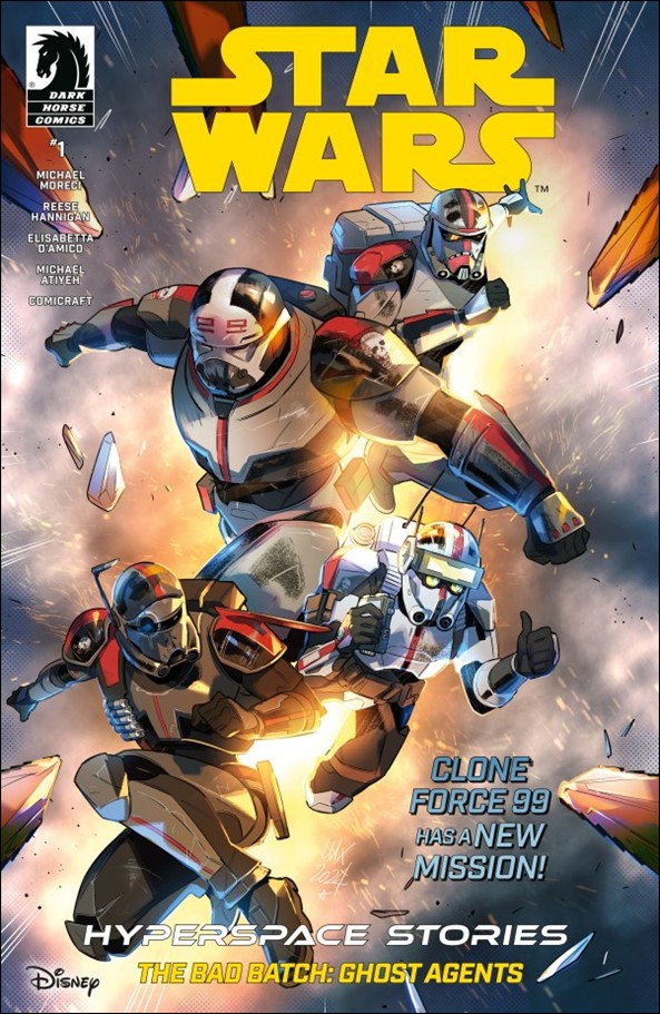 Star Wars: Hyperspace Stories – The Bad Batch: Ghost Agents issue 1 Valeria Favoccia Cover