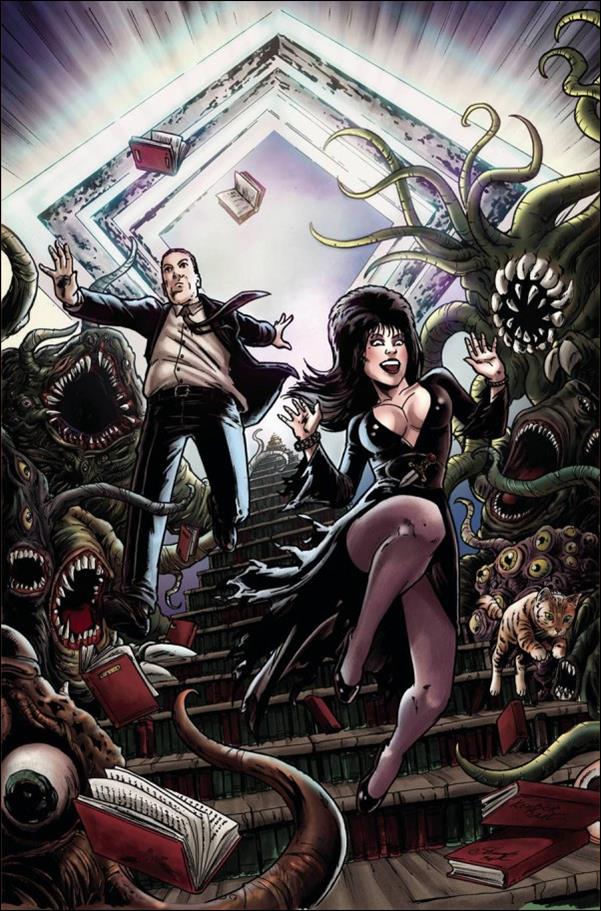 Elvira Meets H.P. Lovecraft issue 4-H Kewber Baal Virgin 1:20 Cover