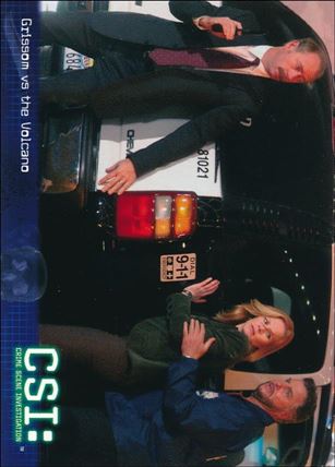 CSI: Crime Scene Investigation - Series Two (Base Set) card 34 Grissom vs the Volcano
