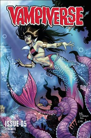 Vampiverse issue 5-C Maria Sanapo Cover