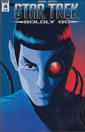 Star Trek: Boldly Go issue 4 George Caltsoudas Cover