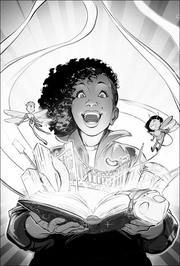Alice in Leatherland issue 1-C Elisa Romboli 1:30 Black & White Cover