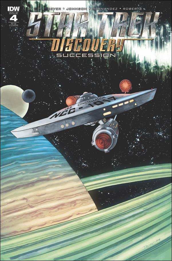 Star Trek: Discovery: Succession issue 4-D Declan Shalvey 1:25 Cover