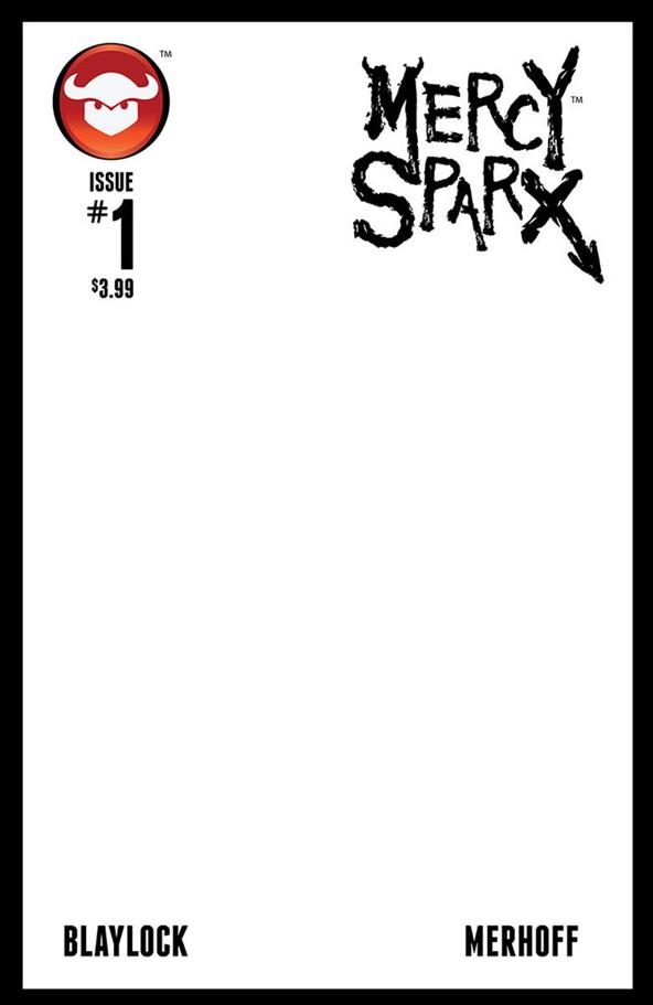 Mercy Sparx (2013) issue 1-E Blank/Sketch Cover