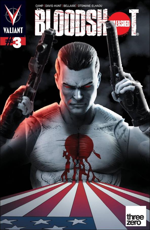 Bloodshot Unleashed issue 3-D Action Figure Cover