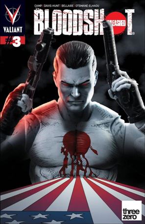 Bloodshot Unleashed issue 3-D Action Figure Cover