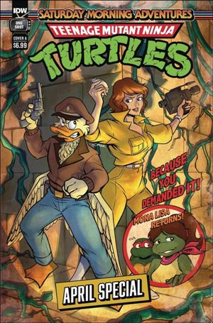 Teenage Mutant Ninja Turtles: Saturday Morning Adventures: April Special Cover Image 1
