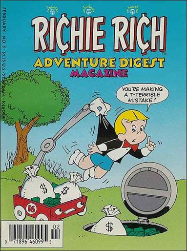 Richie Rich Adventure Digest Magazine issue 5