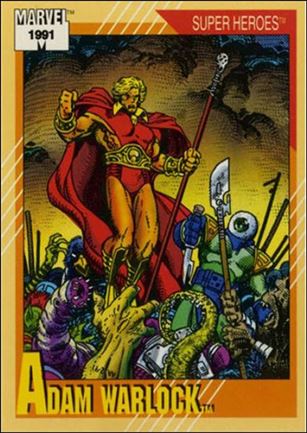 Marvel Universe: Series 2 (Base Set) card 29 Adam Warlock