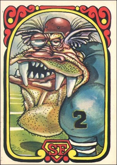 Football Super Freaks (Base Set) card 1 Ronnie The Reciver