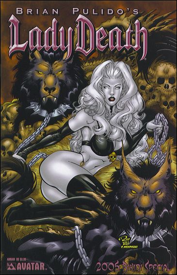 Brian Pulido's Lady Death: 2005 Bikini Special issue 1-E Ron Adrian Cover