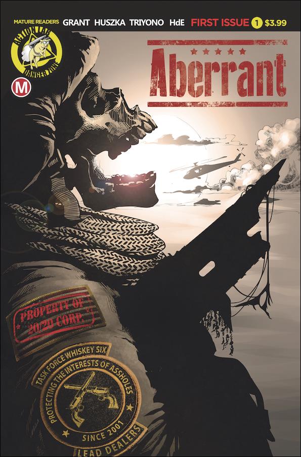 Aberrant issue 1 Zsomber Huszka Cover