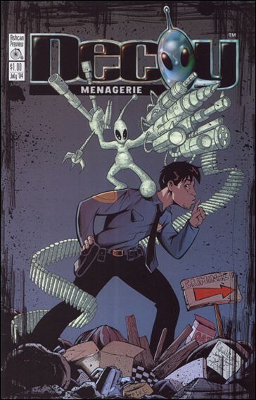 Decoy: Menagerie Ashcan Preview issue 1 Mini Comic