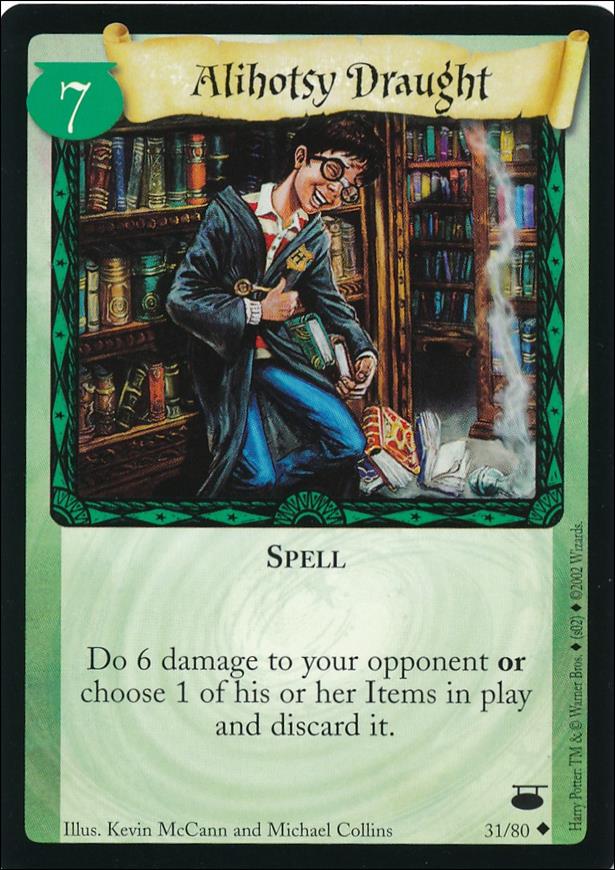 Harry Potter: Diagon Alley (Base Set) card 31 Alihotsy Draught
