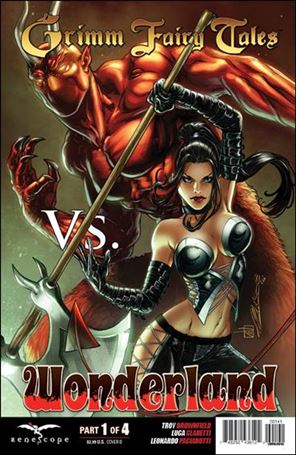 Grimm Fairy Tales Vs. Wonderland issue 1-D Emilio Laiso Cover