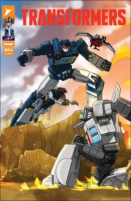 Transformers (2023) issue 4-H Gerald Parel Connecting Cover (3rd Printing)