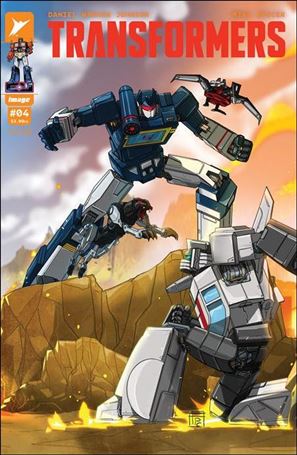 Transformers (2023) issue 4-H Gerald Parel Connecting Cover (3rd Printing)