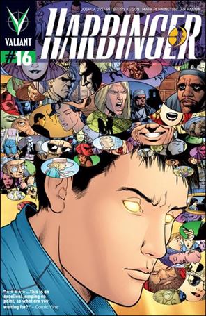 Harbinger (2012) issue 16 Barry Kitson Cover
