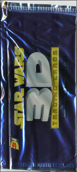 Star Wars 3Di Widevision card 2 Sealed Pack