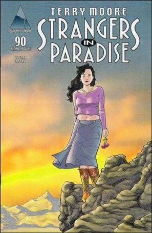 Terry Moore's Strangers in Paradise issue 90-B Francine Cover