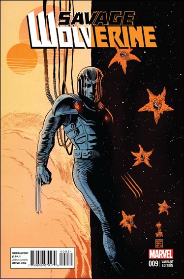 Savage Wolverine issue 9-B Francesco Francavilla 1:50 Cover