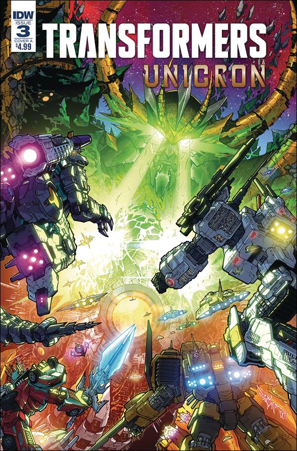 Transformers: Unicron issue 3 Alex Milne Cover