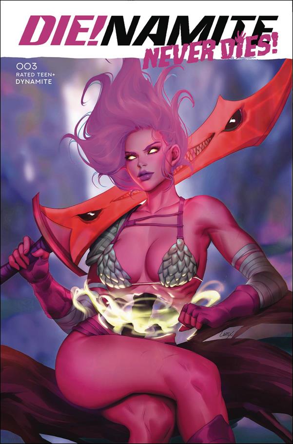 Die!namite Never Dies issue 3-G Leirix Li Ultraviolet Cover