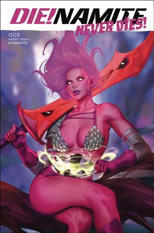 Die!namite Never Dies issue 3-G Leirix Li Ultraviolet Cover
