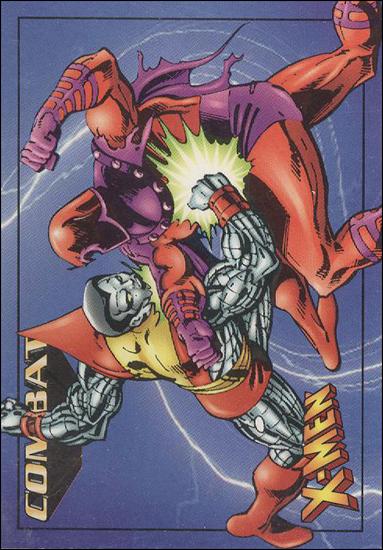 X-Men $0.99 (Base Set) card 43 Colossus vs Magneto