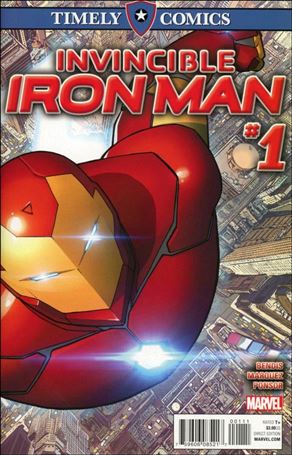 Timely Comics: Invincible Iron Man Cover Image 1