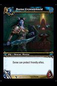 World of Warcraft: March of the Legion (Base Set) card 146 Durae Crystalshield