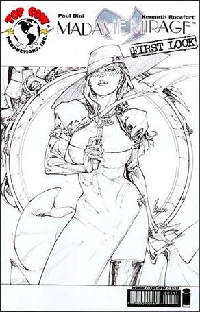 Madame Mirage First Look issue 1-C Sketch Variant Cover