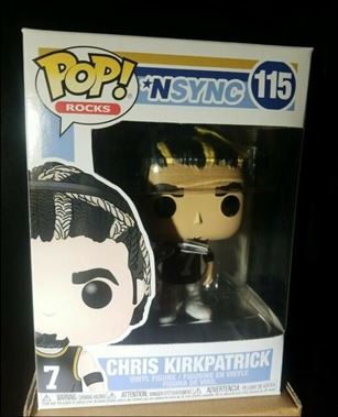 Pop! Rocks figure 115 Chris Kirkpatrick
