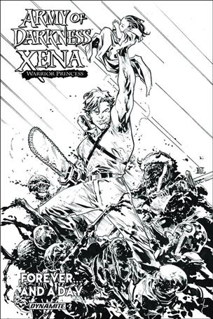 Army of Darkness Xena: Warrior Princess Forever... and a Day issue 2-B Ken Lashley 1:10 Sketch Cover