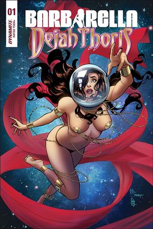 Barbarella / Dejah Thoris issue 1-G Maria Sanapo 1:20 Dejah Thoris Cover
