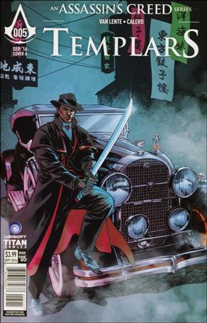 Assassin's Creed: Templars issue 5 Staz Johnson Cover