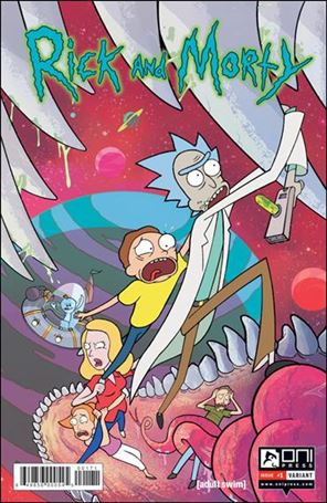 Rick and Morty (2015) issue 1-G Bridge City Comics Cover