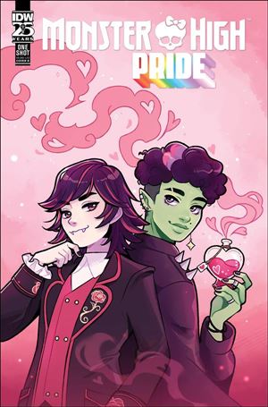 Monster High Pride 2024 issue 2024-B Celi Godfried Cover