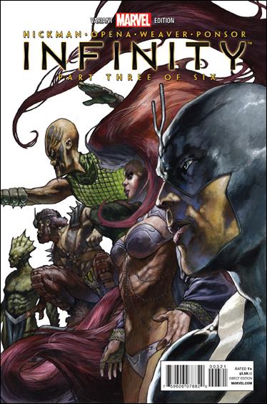 Infinity issue 3-F Simone Bianchi 1:150 Hero Cover