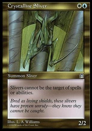 Magic the Gathering: Stronghold (Base Set) card 139 Crystalline Sliver