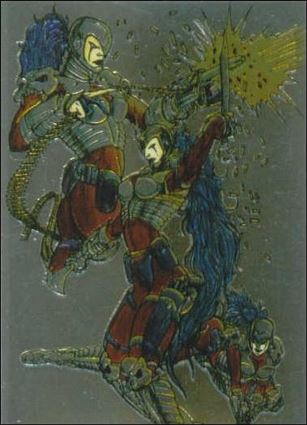 Lady Death All Chromium (Base Set) card 92 Madein Steel