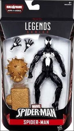 Marvel Legends Series: Spider-Man (Sandman Series) figure 7 Spider-Man (Black Costume)