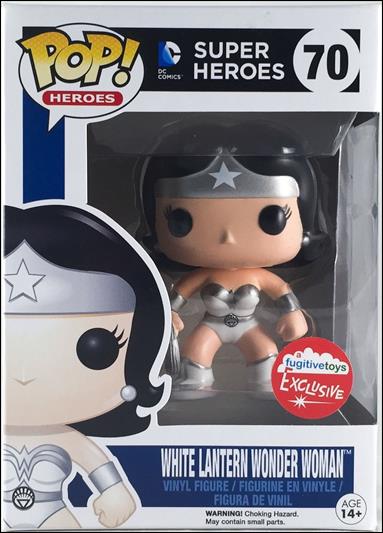 POP! Heroes figure 70 White Lantern Wonder Woman Fugitive Toys Exclusive