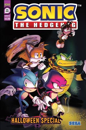 Sonic the Hedgehog: Halloween Special issue 1-B Gigi Dutreix Cover