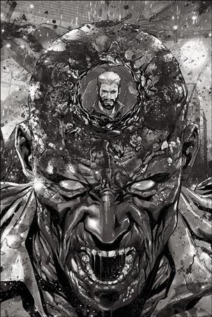 Life Zero issue 2-G Marco Checchetto 1:30 Black & White Virgin Cover